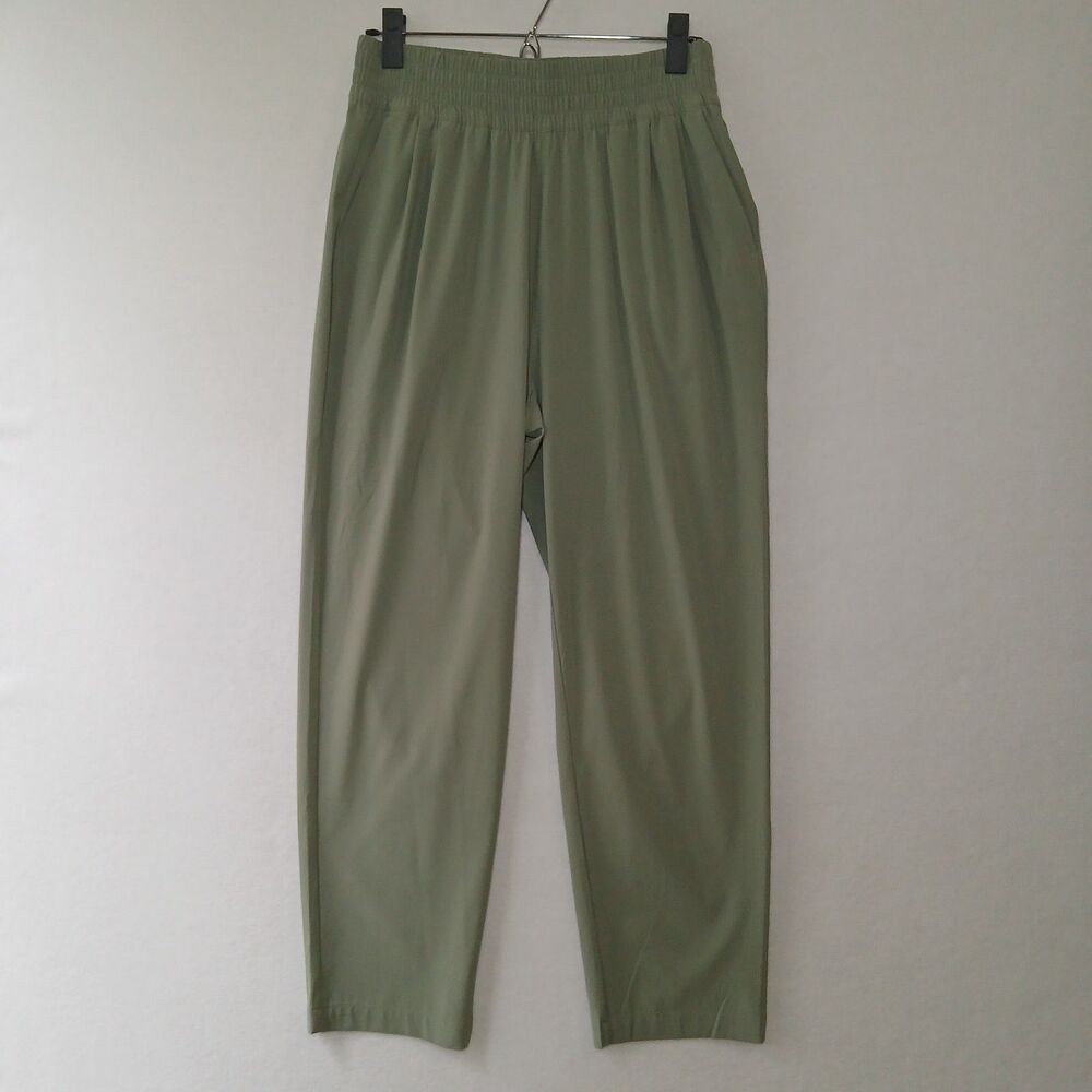 Vuori Pants Women Medium Light Green Active Performance Stretch #929
